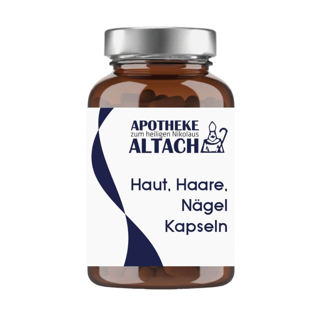 Packshot Haut Haare Nägel Kapseln