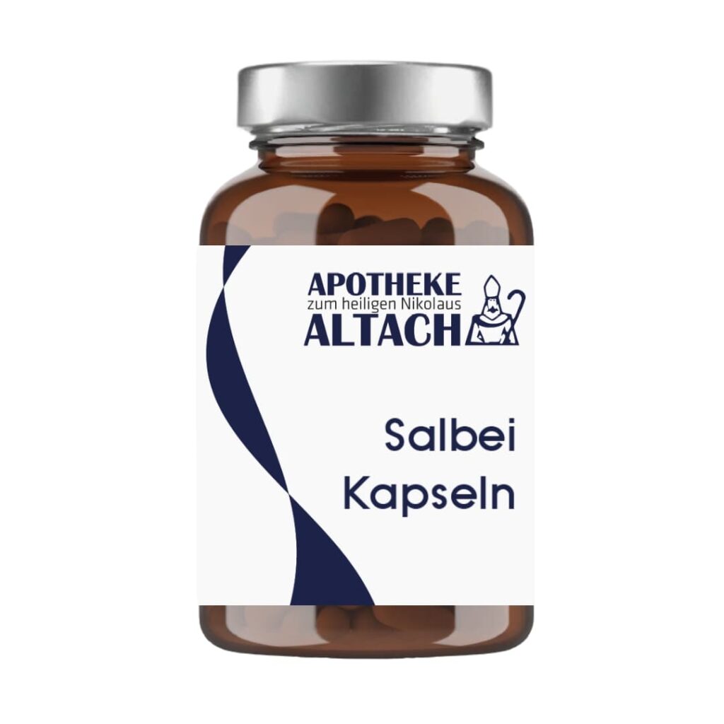 Packshot Salbei Kapseln